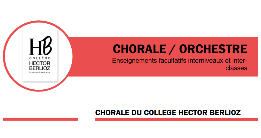 Présentation des pratiques musicales au collège : l’option chant choral et l’orchestre !