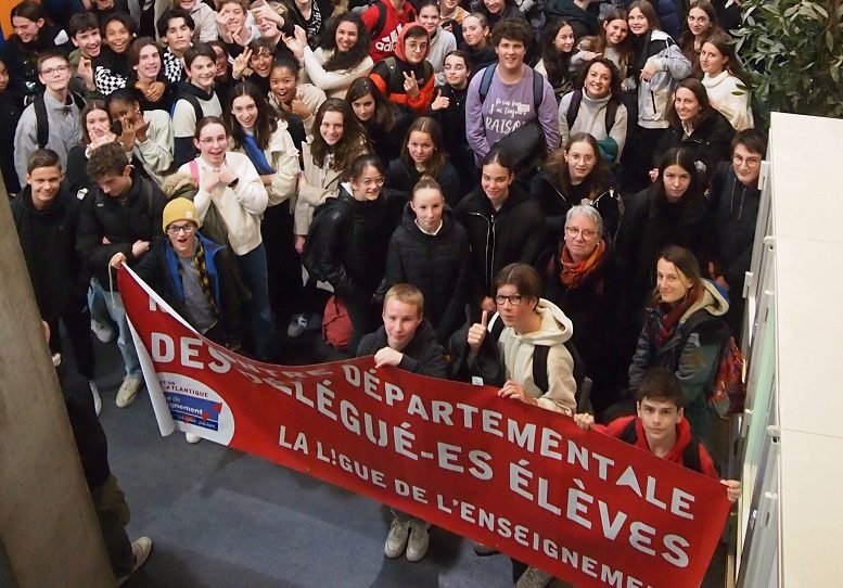 Rencontre départementale des délégués élèves sur le thème de «agir en faveur des personnes exilées».