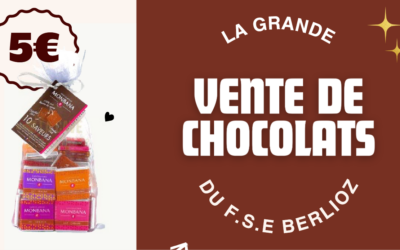 Le FSE du collège organise sa vente de chocolats !